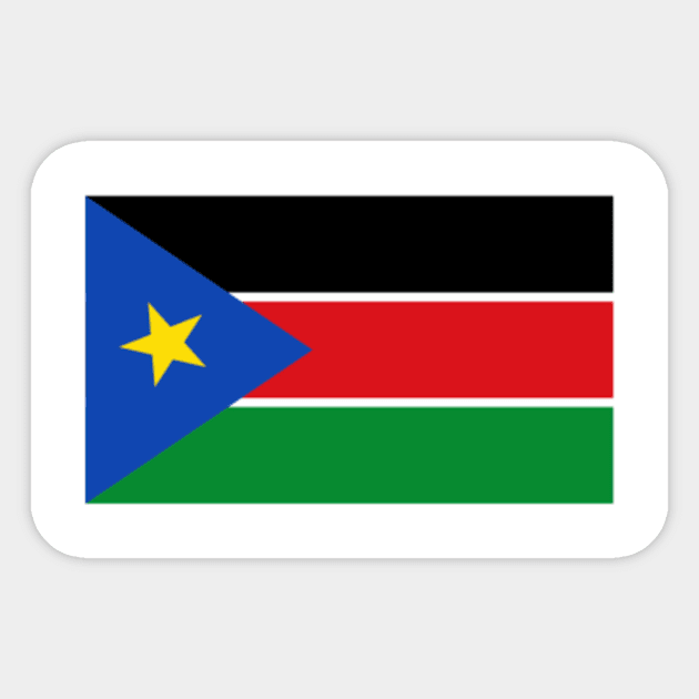 Flag of South Sudan Sticker by JasonShirt